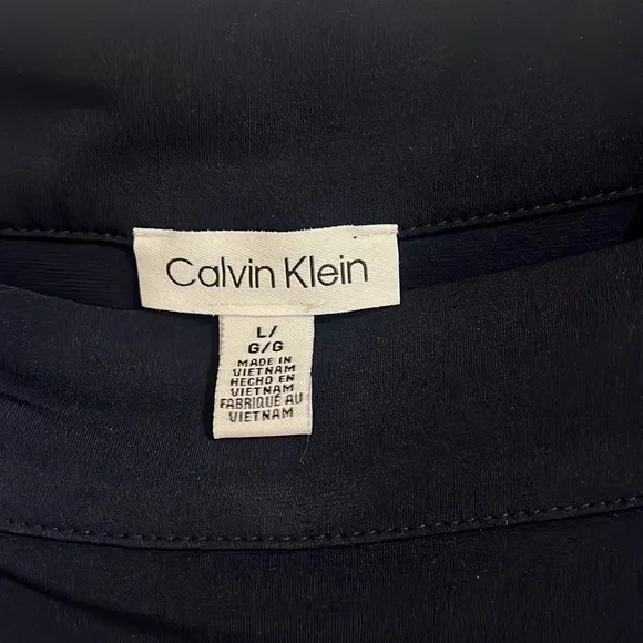 CK Navy Blouse - Picture 2 of 5